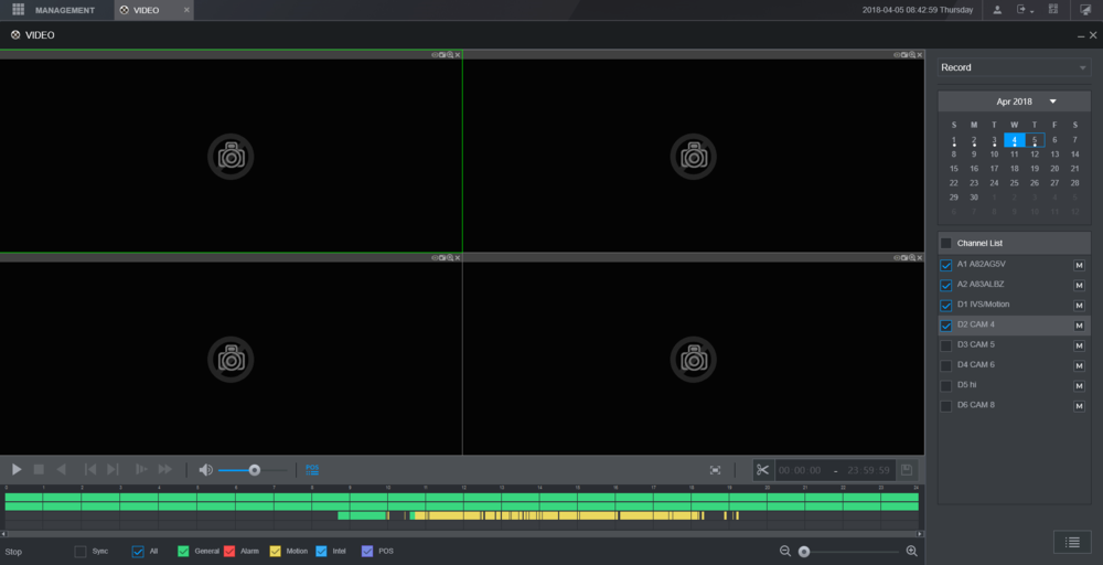 filmato Come Riprodurre i Video Registrati su NVR Dahua