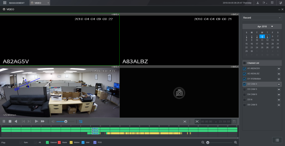 concluso Come Riprodurre i Video Registrati su NVR Dahua