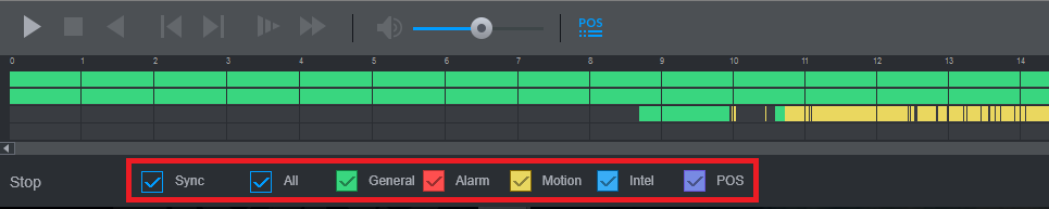 barra ricerca Come Riprodurre i Video Registrati su NVR Dahua